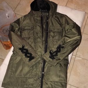 Steve Madden Green and black jacket